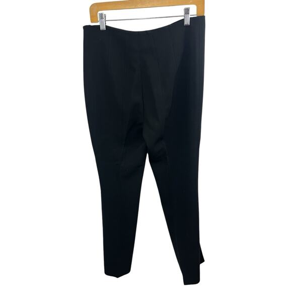 Akris Black Women's Pants 8 Wool High Rise Career Quiet Luxury Workwear Office - Picture 5 of 12